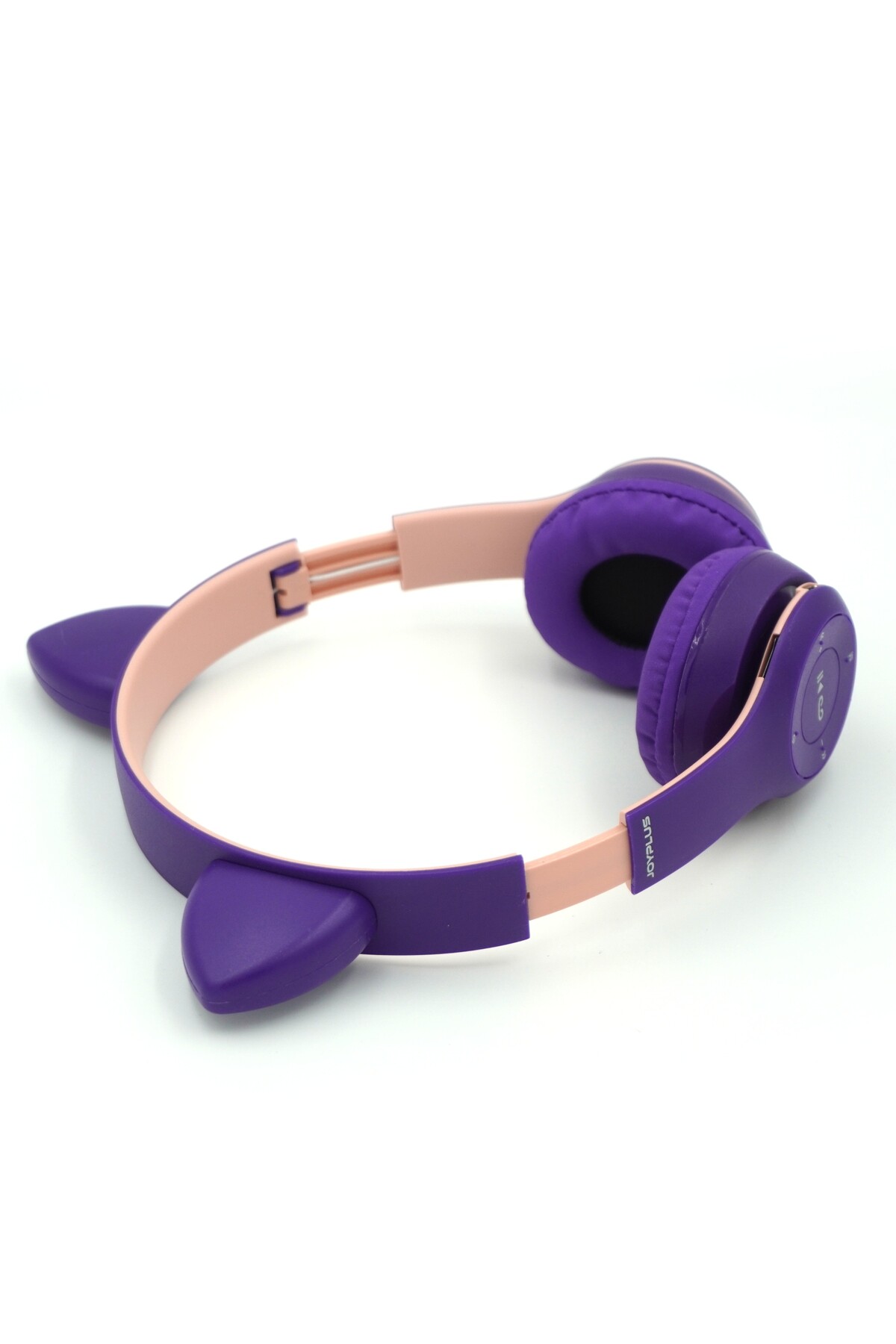 JP-1302 P47M Katlanabilir Kedi Kulaklı Işıklı Kablosuz Kulak Üstü Kulaklık - Görsel 2