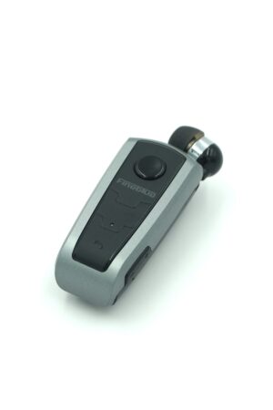 F910 Bluetooth Makaralı Titreşimli Kulak İçi Bluetooth Kulaklık Gri