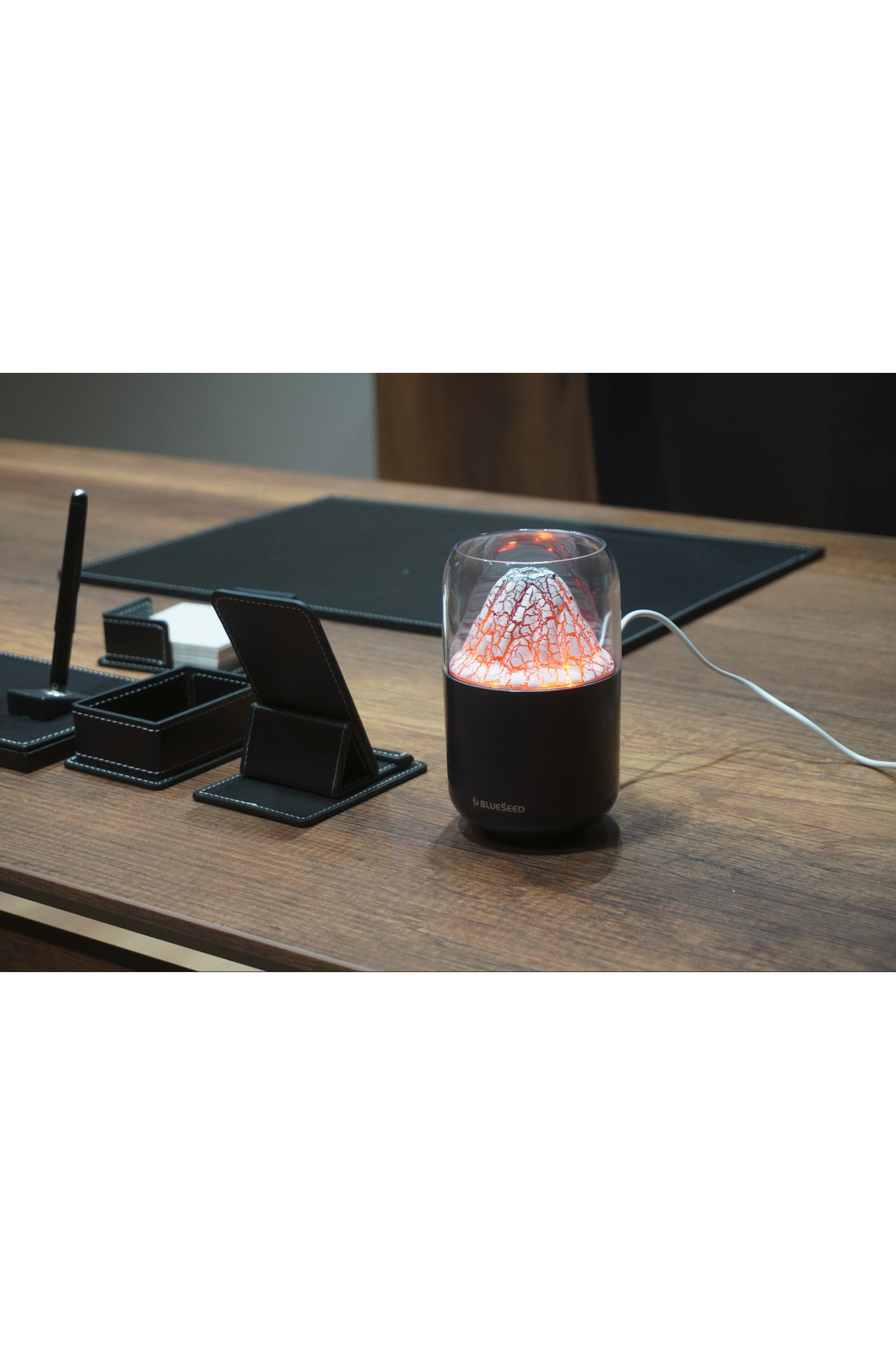 BS-H1 Volkanik Ultrasonic Led Işıklı Hava Nemlendirici - Görsel 3